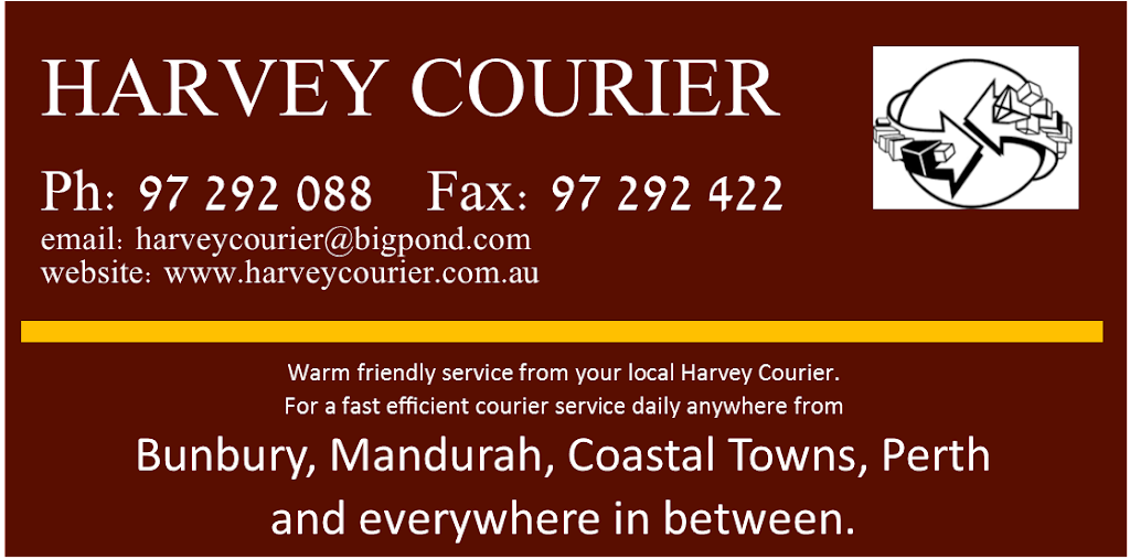 Harvey Courier Service | Lot 24/24 Abberton Way, Harvey WA 6220, Australia | Phone: (08) 9729 2088