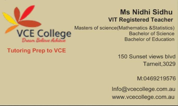 VCE tutoring college | 23 Ginini St, Truganina VIC 3029, Australia | Phone: 0469 219 579