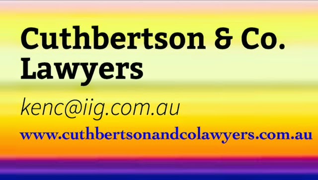 Cuthbertson & Co Lawyers | lawyer | 25/29 Grafton St, Cairns City QLD 4870, Australia | 0740310603 OR +61 7 4031 0603