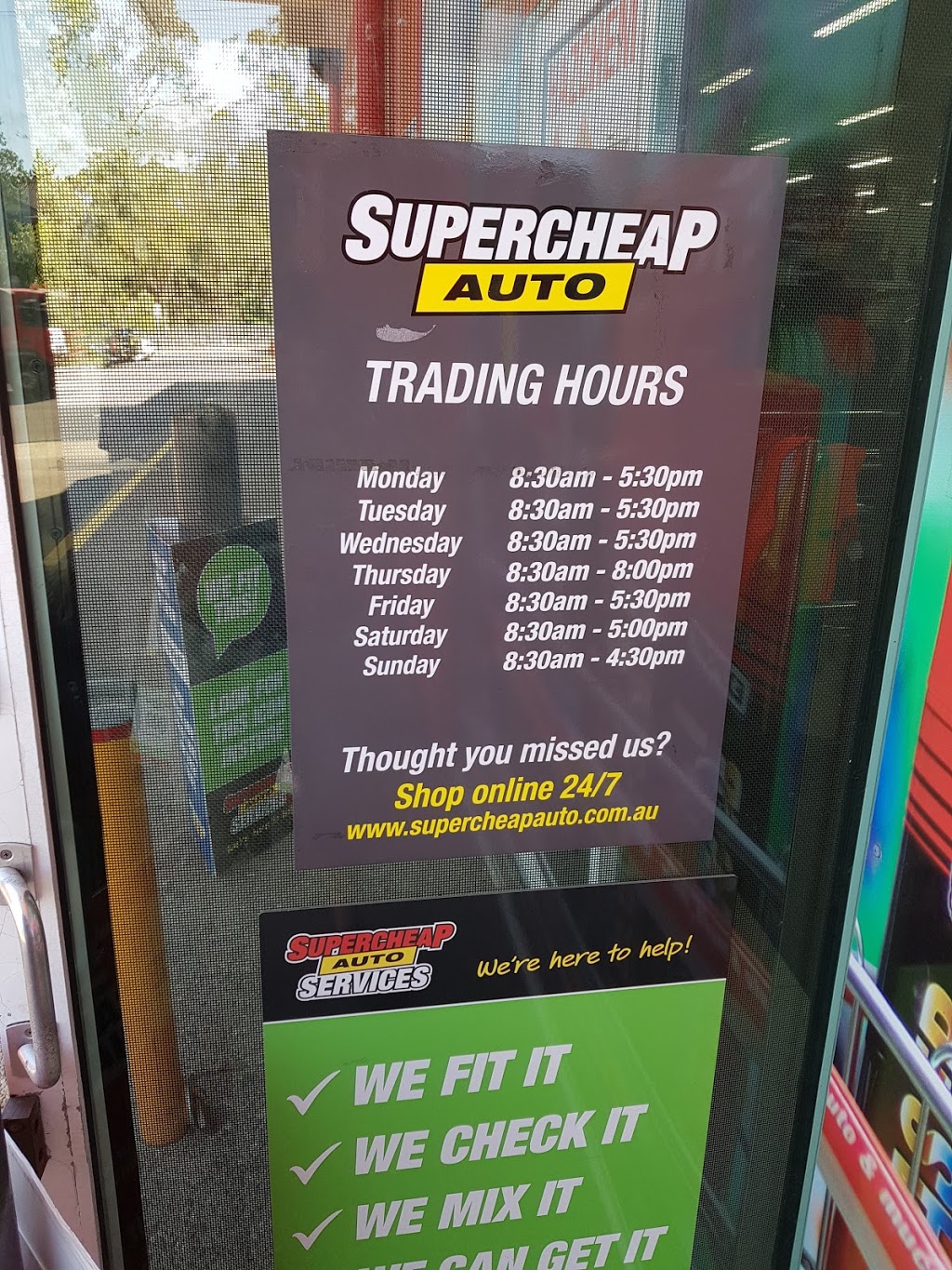 Supercheap Auto South Wentworthville | 327/329 Great Western Hwy, South Wentworthville NSW 2145, Australia | Phone: (02) 9896 0166