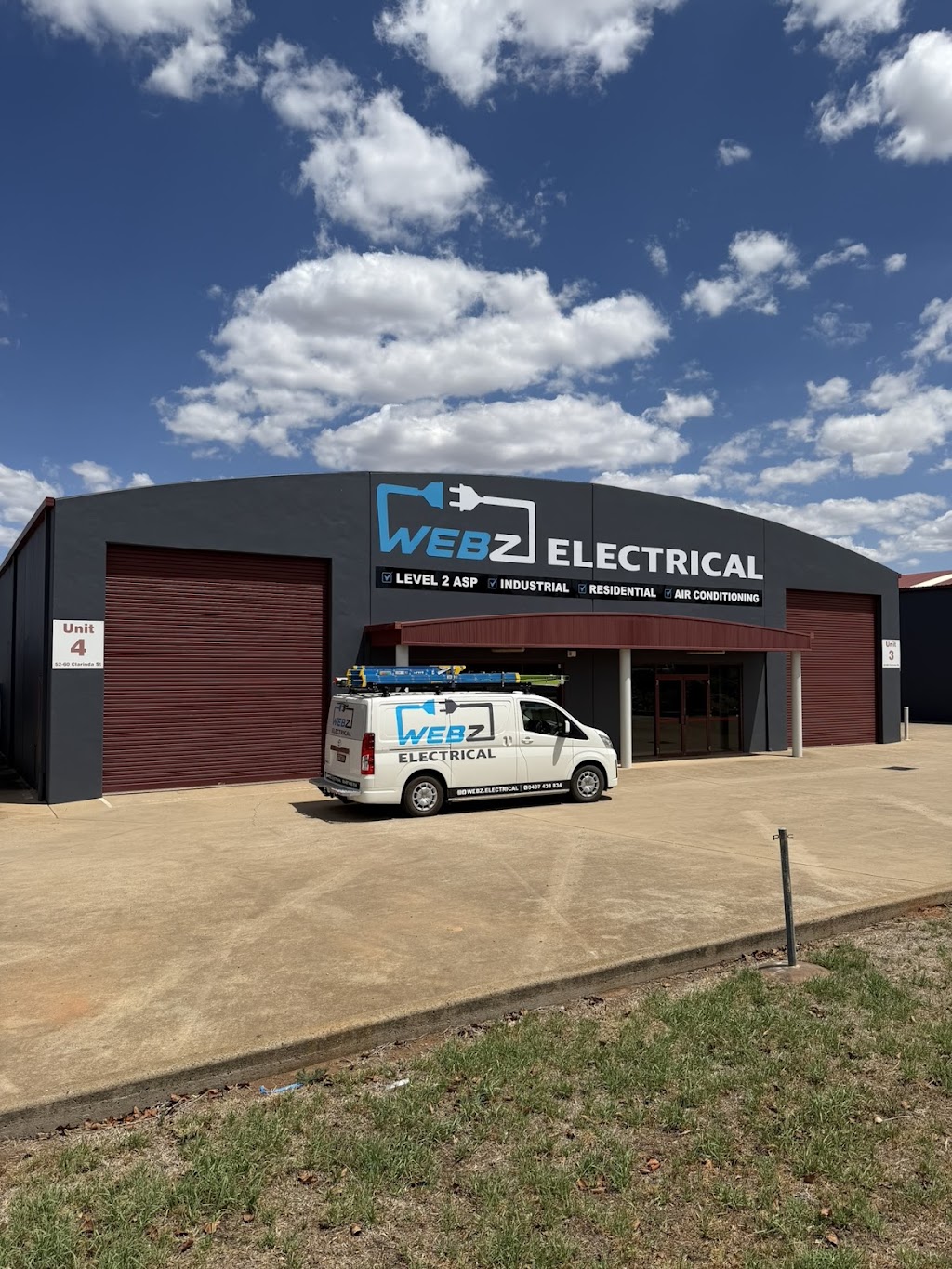 Webz Electrical | 3 & 4/52-60 Clarinda St, Parkes NSW 2870, Australia | Phone: 0407 438 834