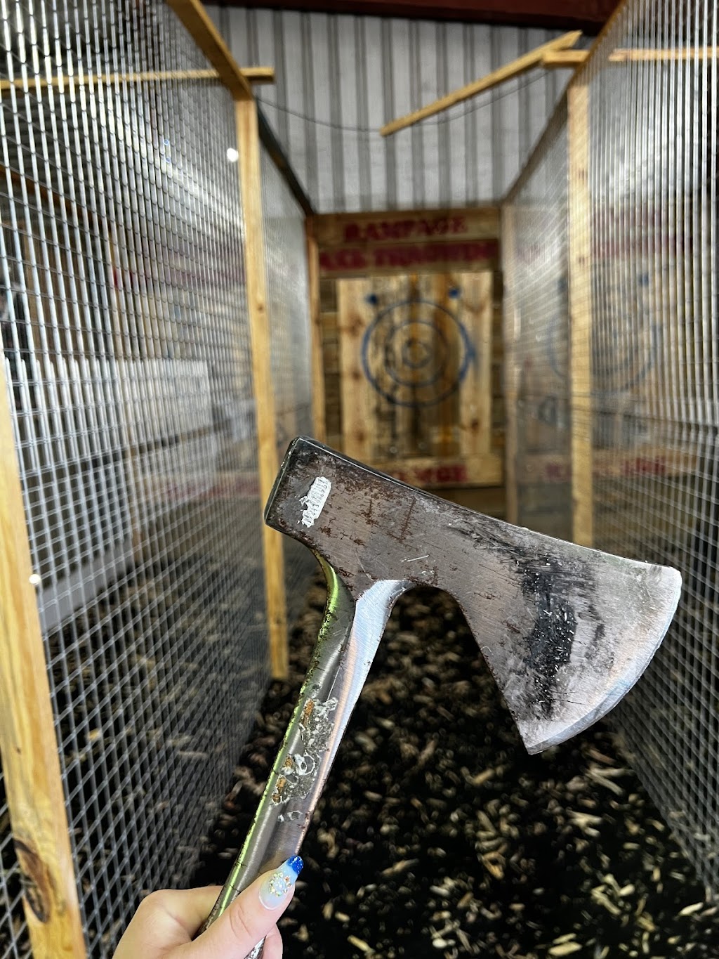 Rampage Axe Throwing | 83 Oxford St, North Booval QLD 4303, Australia | Phone: 1300 429 527