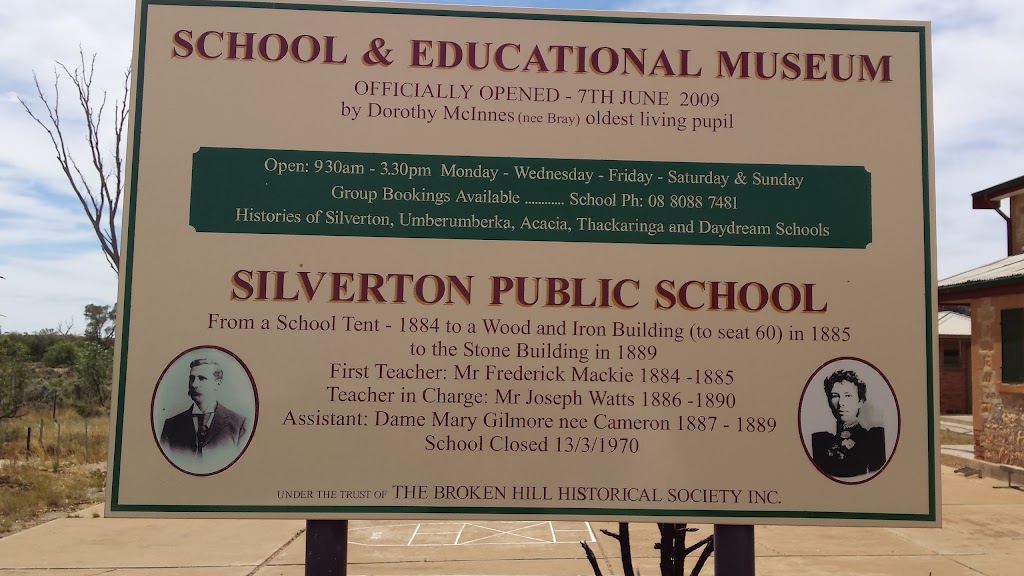 Silverton School Museum | Silverton NSW 2880, Australia | Phone: (08) 8088 7481