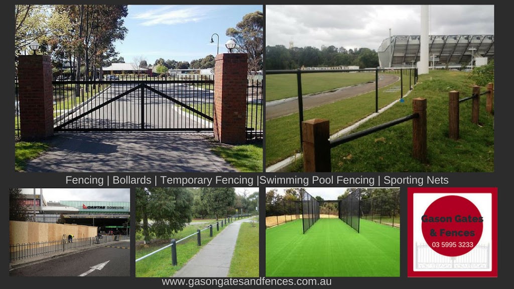 Gason Gates & Fences | 1814 S Gippsland Hwy, Devon Meadows VIC 3977, Australia | Phone: (03) 5995 3233