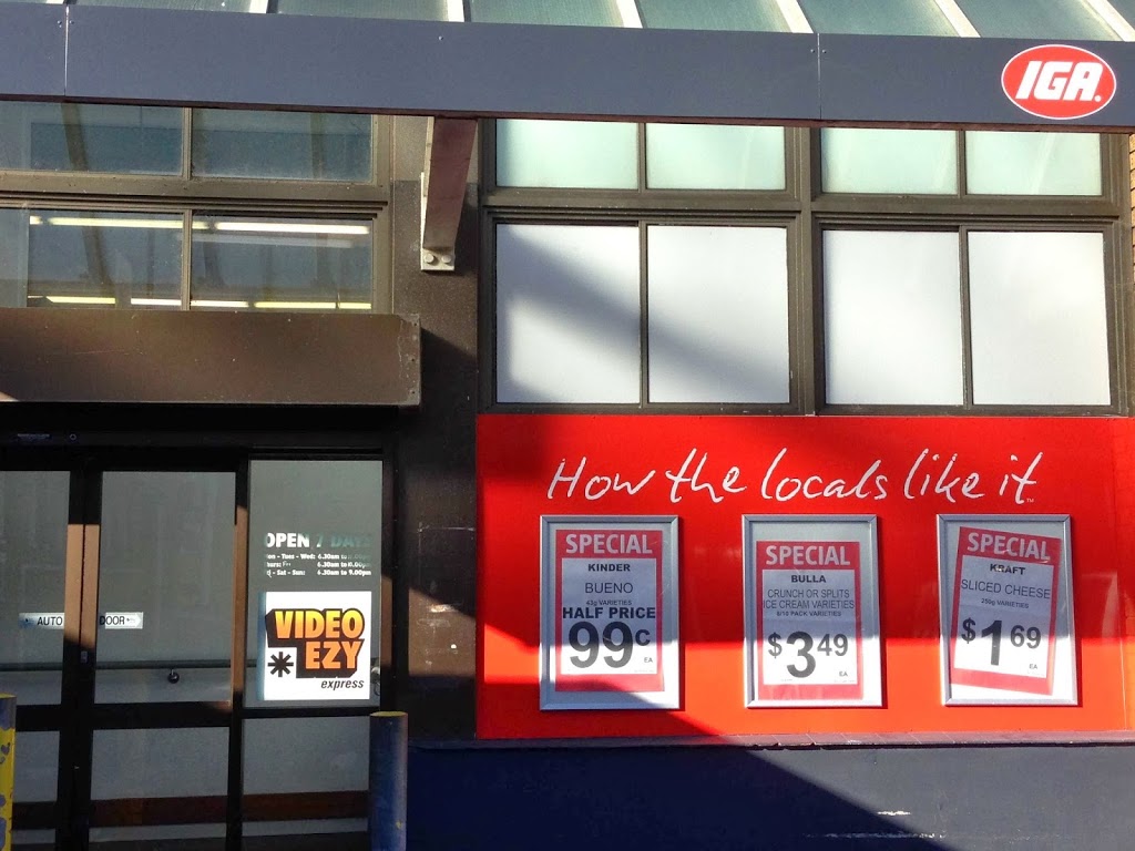 Video Ezy Express - IGA THIRROUL (275 Lawrence Hargrave Dr) Opening Hours