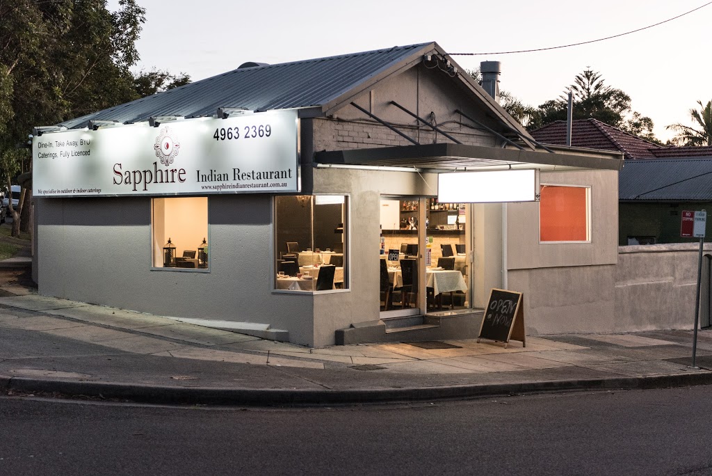 Sapphire Indian Restaurant | restaurant | 367 Glebe Rd, Merewether NSW 2291, Australia | 0249632369 OR +61 2 4963 2369