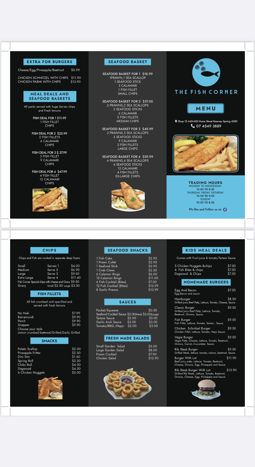 The Fish Corner | meal takeaway | Shopping centre, 15/455 Hume St, Middle Ridge QLD 4350, Australia | 0745493889 OR +61 7 4549 3889