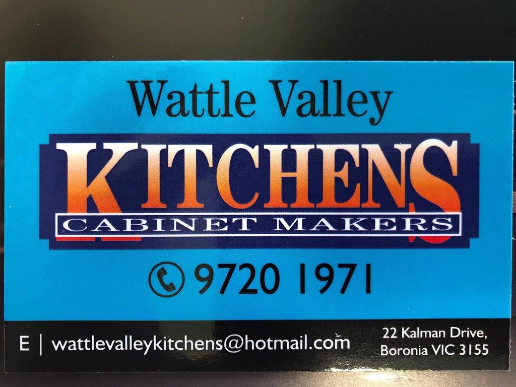 Wattle Valley Kitchens | home goods store | 22 Kalman Dr, Boronia VIC 3155, Australia | 0397201971 OR +61 3 9720 1971