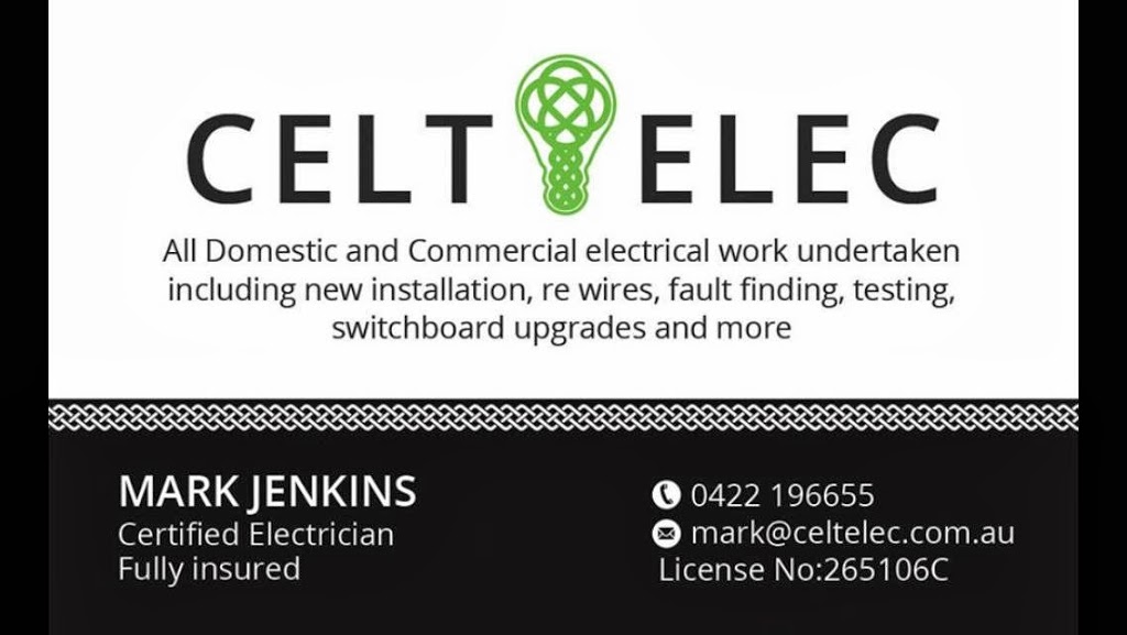 CELT ELEC | Seaside Estate, Fern Bay NSW 2295, Australia | Phone: 0422196655