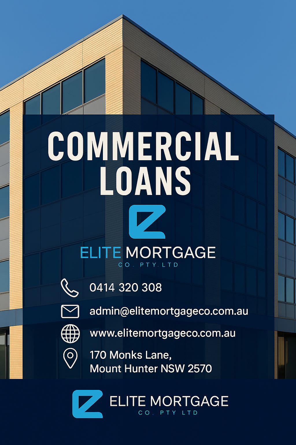 Elite Mortgage Co. Pty Ltd | 170 Monks Ln, Mount Hunter NSW 2570, Australia | Phone: 0414 320 308