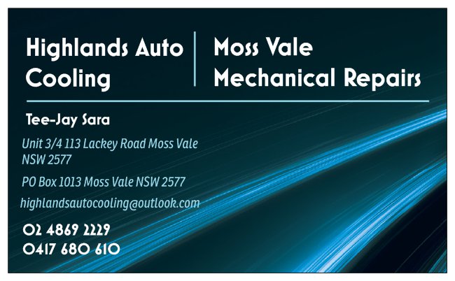 Moss Vale Mechanical Repairs | 113 Lackey Rd, Moss Vale NSW 2577, Australia | Phone: (02) 4869 2229