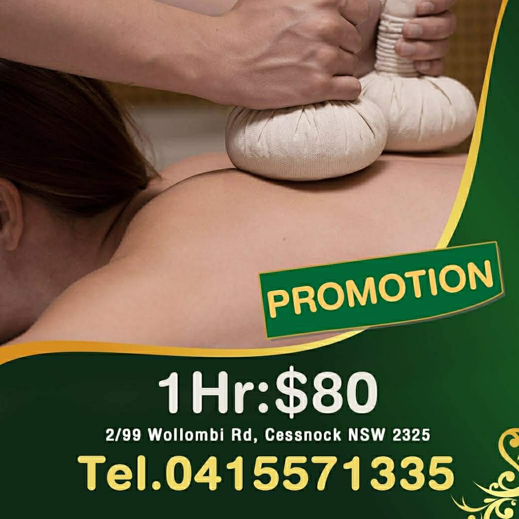 Thong Thai Massagae | 2/99 Wollombi Rd, Cessnock NSW 2325, Australia | Phone: 0415 571 335