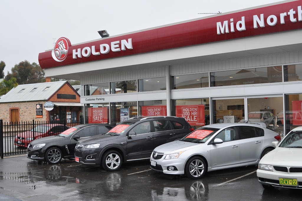 Mid North Holden | car dealer | 291 Main N Rd, Clare SA 5453, Australia | 0881855019 OR +61 8 8185 5019