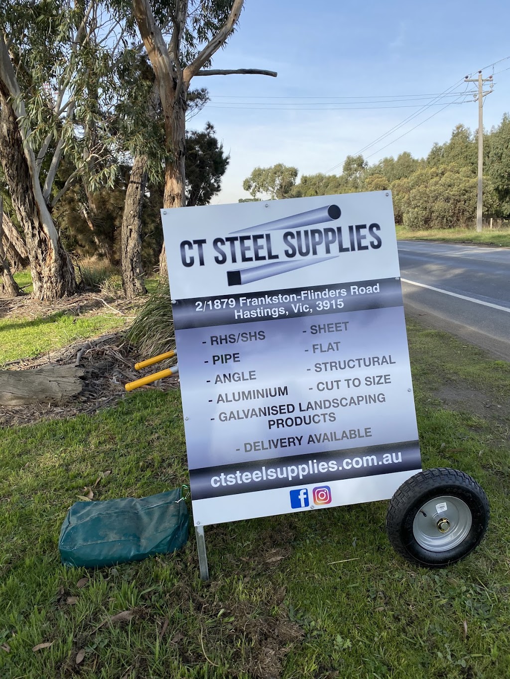 CT Steel Supplies | 2/1879 Frankston - Flinders Rd, Hastings VIC 3915, Australia | Phone: (03) 5947 5866