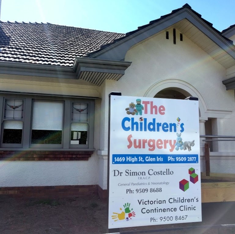 Victorian Childrens Continence Clinic | 1469 High St, Glen Iris VIC 3146, Australia | Phone: (03) 9509 2877