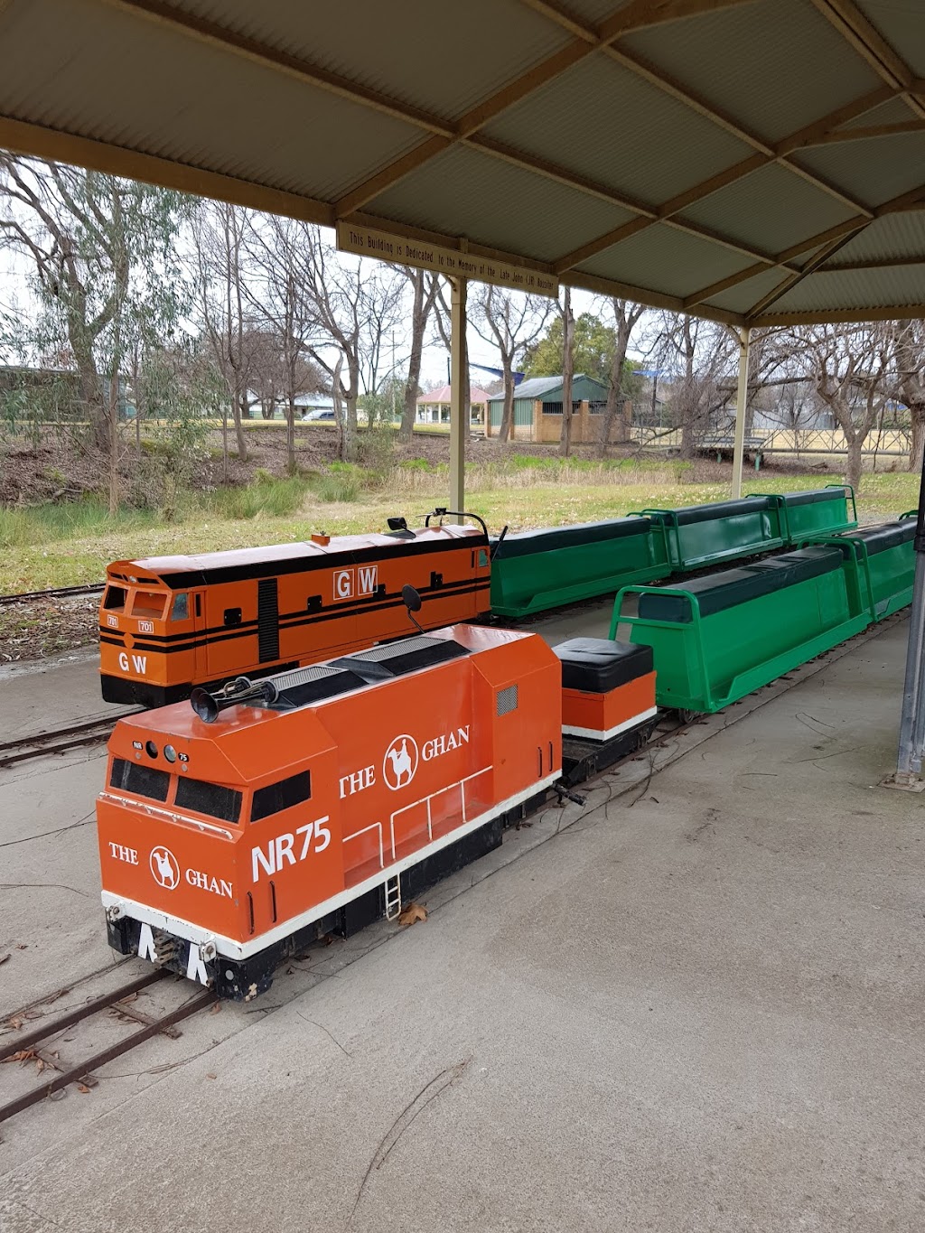 Holbrook Miniature Railway | tourist attraction | 6 Hay St, Holbrook NSW 2644, Australia | 0260362422 OR +61 2 6036 2422