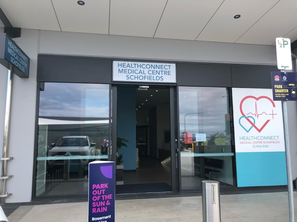 HealthConnect Medical Centre Schofields | hospital | T14-15/227 Railway Terrace, Schofields NSW 2762, Australia | 0298368383 OR +61 2 9836 8383
