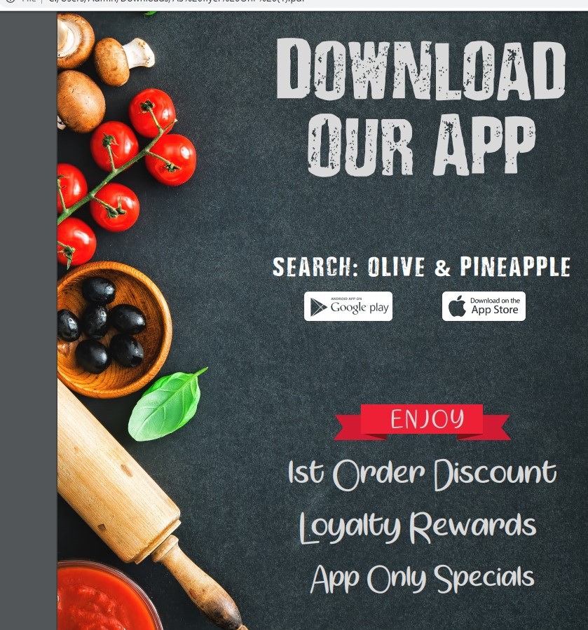 Olive and Pineapple Pizza - Best pizzas in Frankston | 2/151 Beach St, Frankston VIC 3199, Australia | Phone: 0410 031 357