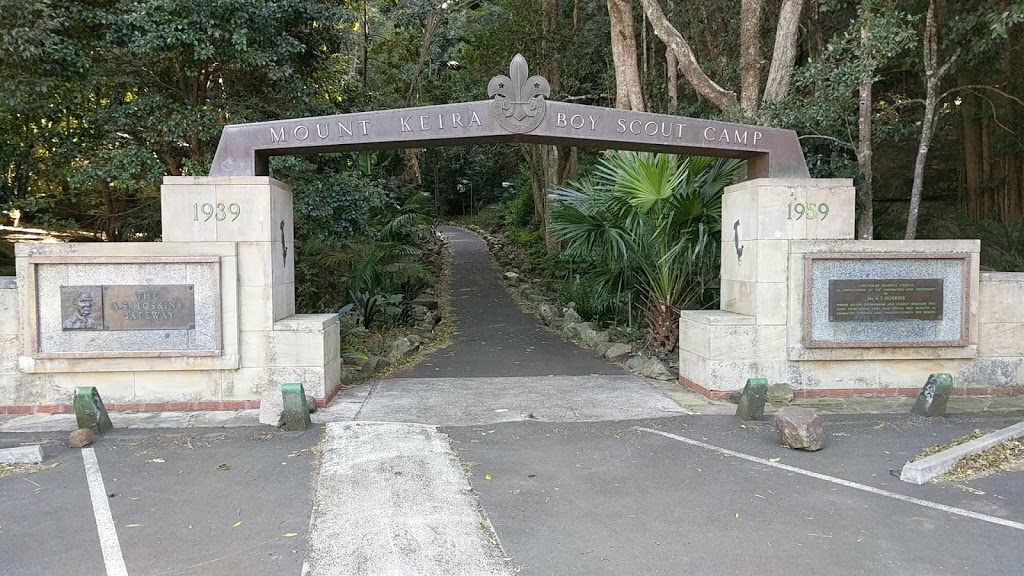 Mount Keira Scout Camp Entrance Sign | Mount Keira NSW 2500, Australia | Phone: (02) 4229 2989