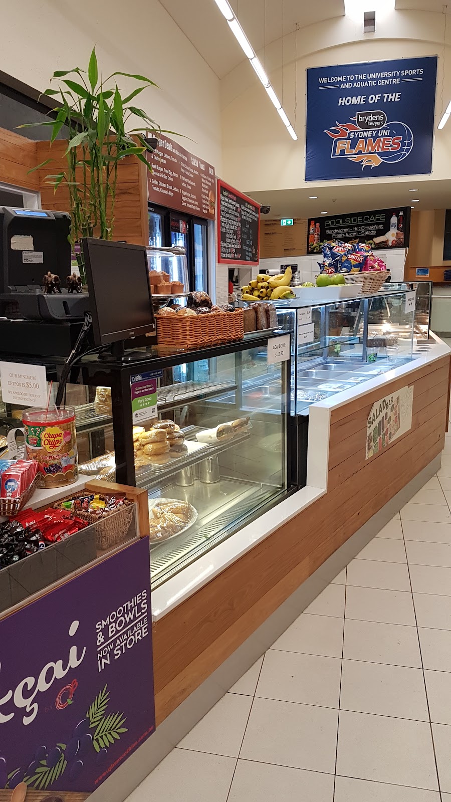 Poolside Cafe | Sydney University Sports & Aquatic Centre University of Sydney Codrington Street &, Darlington Rd, Darlington NSW 2008, Australia | Phone: (02) 9351 7908