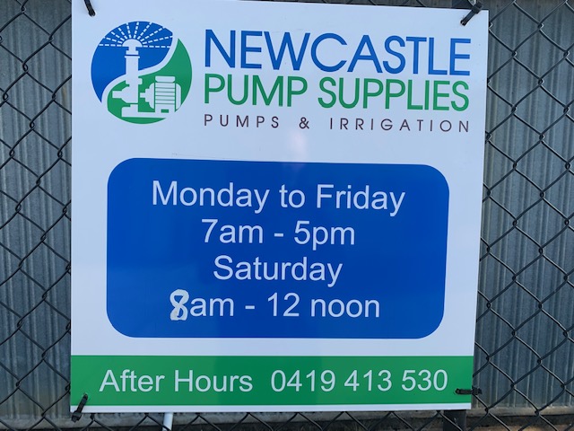 Newcastle Pump Supplies | general contractor | 3/9 High St, Toronto NSW 2283, Australia | 0249504394 OR +61 2 4950 4394