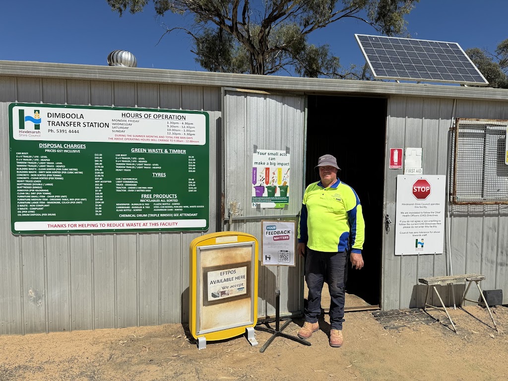Dimboola Transfer Station And Landfill | High St, Dimboola VIC 3414, Australia | Phone: (03) 5391 4444