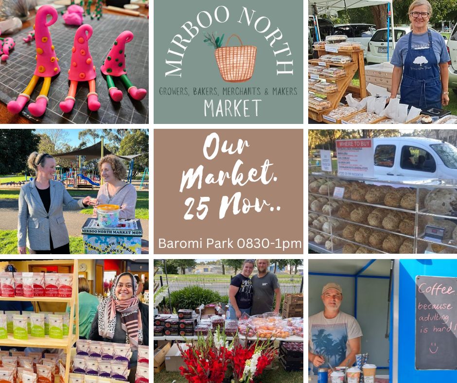 Mirboo North Market | Baromi Park, 49 Ridgway, Mirboo North VIC 3871, Australia | Phone: 0494 569 678