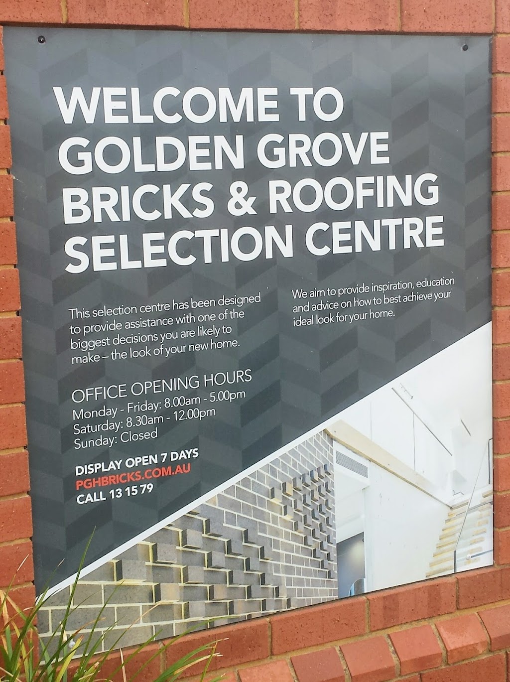 PGH Bricks & Pavers / Monier Selection Centre Golden Grove |  | 202 Greenwith Rd, Golden Grove SA 5125, Australia | 131579 OR +61 131579