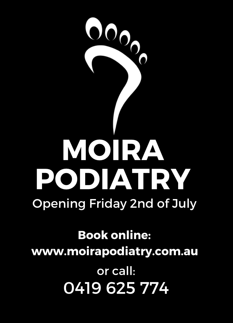 Moira Podiatry | 60-62 Nangunia St, Barooga NSW 3644, Australia | Phone: 0419 625 774