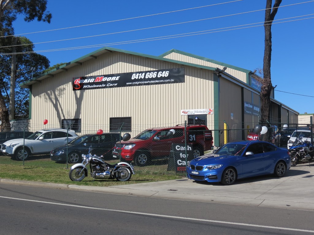 Craig Moore Wholesale Cars pty ltd | 8/31 Groves Ave, Mulgrave NSW 2756, Australia | Phone: (02) 4577 9898
