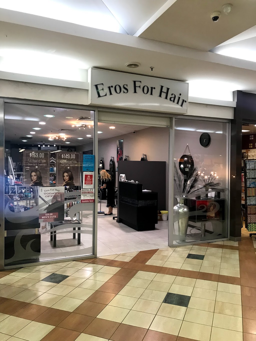 Eros For Hair Midland | Centrepoint Shopping Centre, 307 Great Eastern Hwy, Midland WA 6056, Australia | Phone: (08) 9274 3041