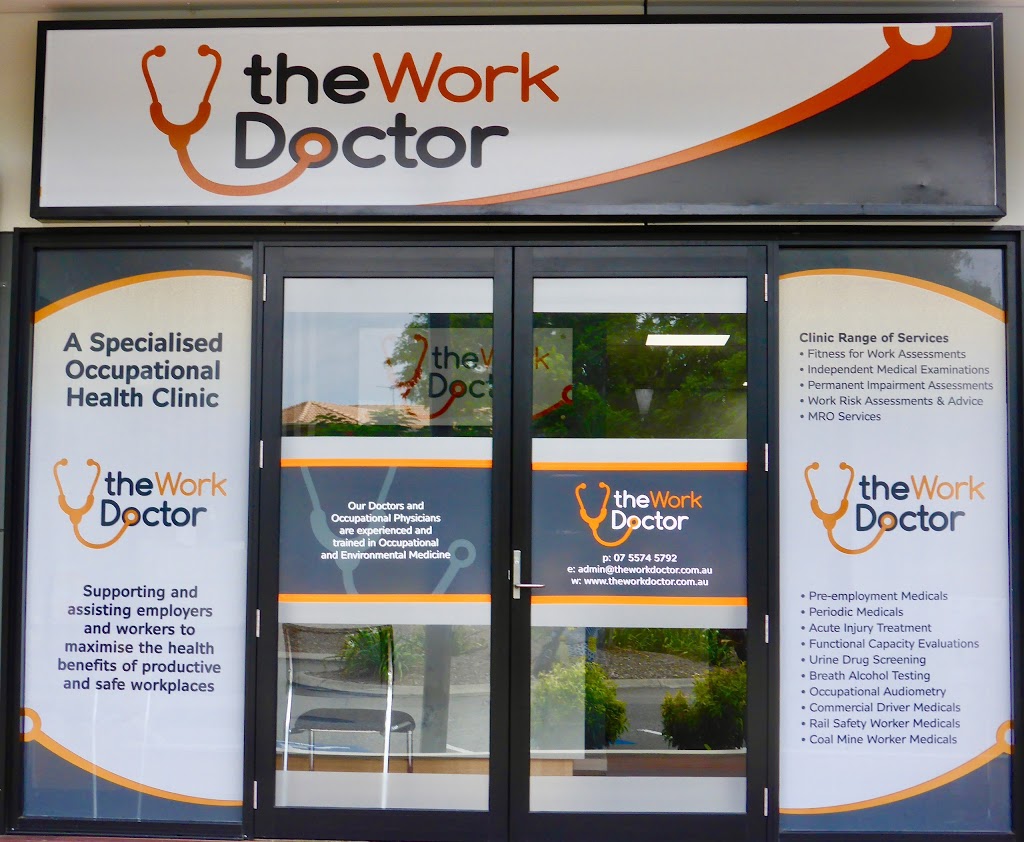 The Work Doctor | Parkwood Village, 76 Napper Road, Parkwood QLD 4214, Australia | Phone: (07) 5574 5792