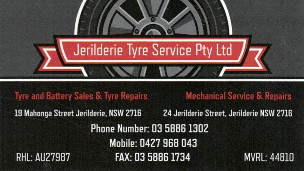Jerilderie Tyre Service Pty Ltd | 19 Mahonga St, Jerilderie NSW 2716, Australia | Phone: (03) 5886 1863