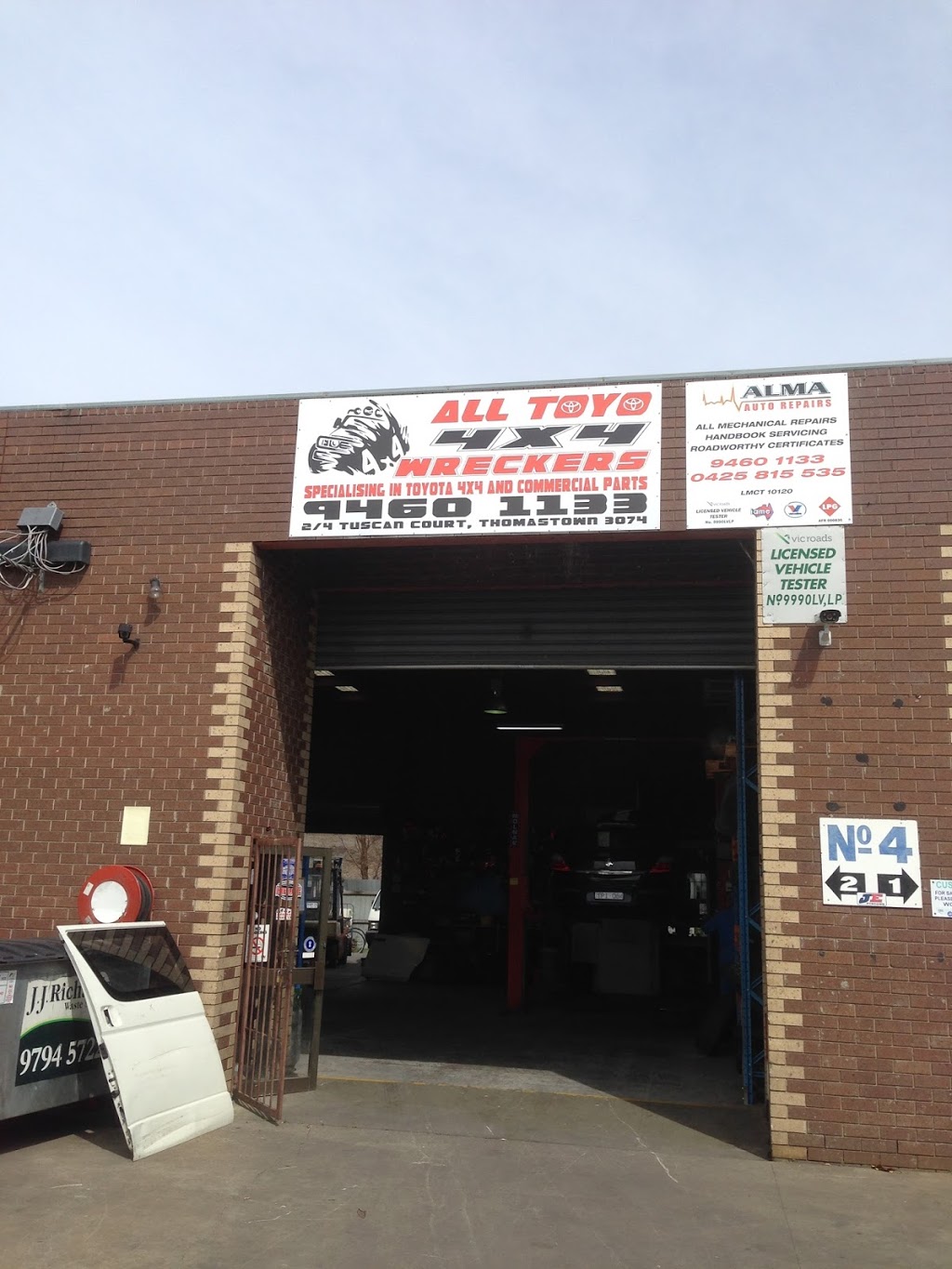 All Toyo Parts | car repair | 2/4 Tuscan Ct, Thomastown VIC 3074, Australia | 0394601133 OR +61 3 9460 1133