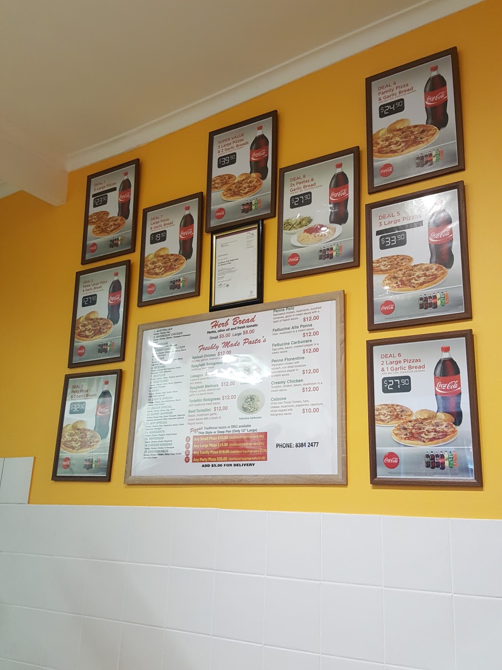 Morphett Vale Pizza & Pasta | 1/14 Main S Rd, Morphett Vale SA 5162, Australia | Phone: (08) 8384 2477