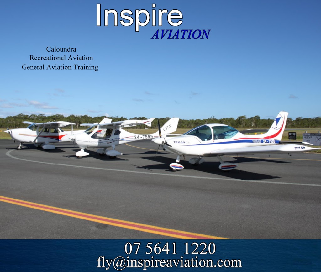 Queensland Aviation Services - Inspire Aviation | university | Caloundra Airport, Pathfinder Dr, Caloundra QLD 4551, Australia | 0756411220 OR +61 7 5641 1220