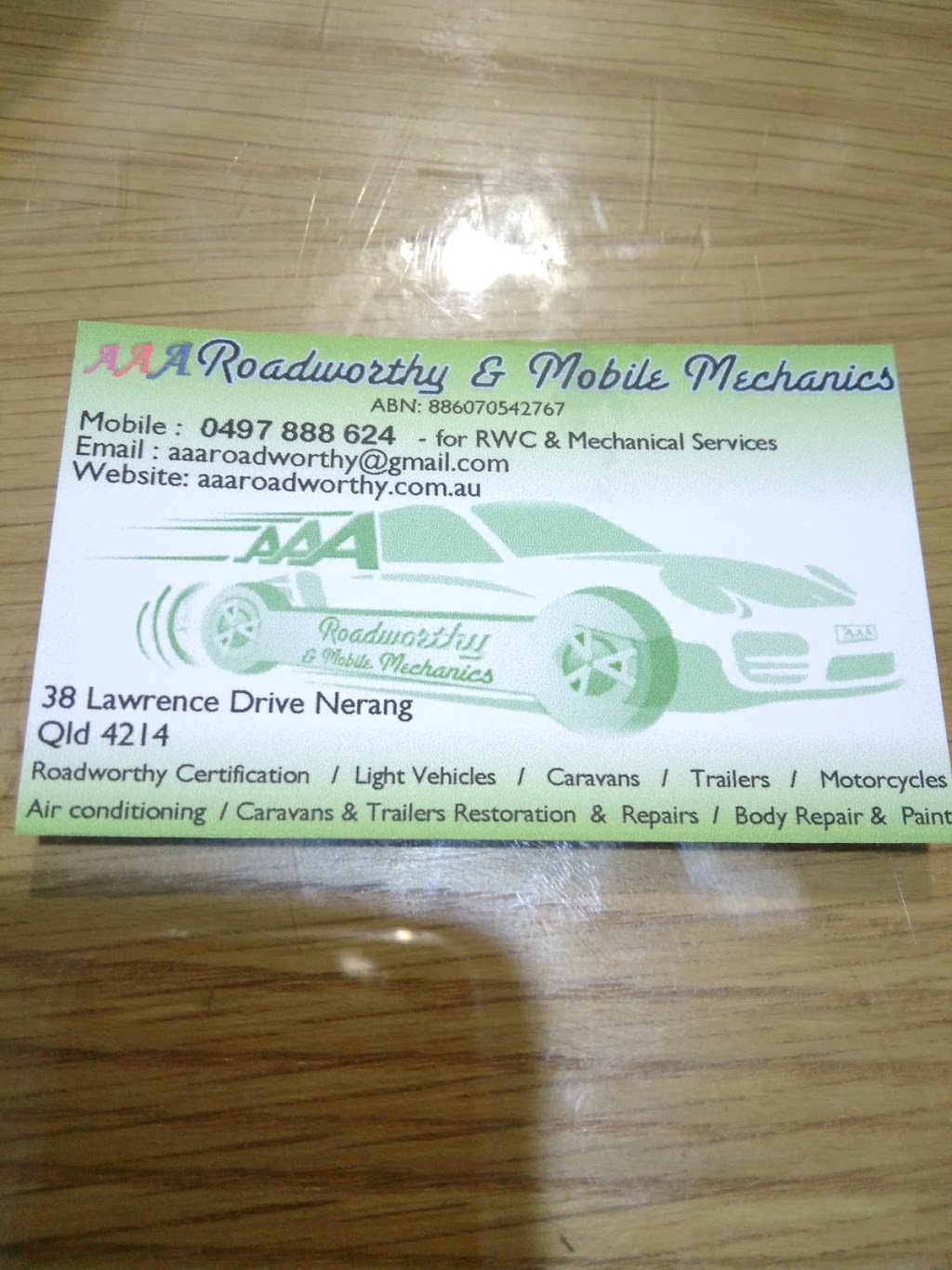 AAA Roadworthy & Mobile Mechanics | 10 Avalon Parade, Miami QLD 4220, Australia | Phone: 0497 888 624