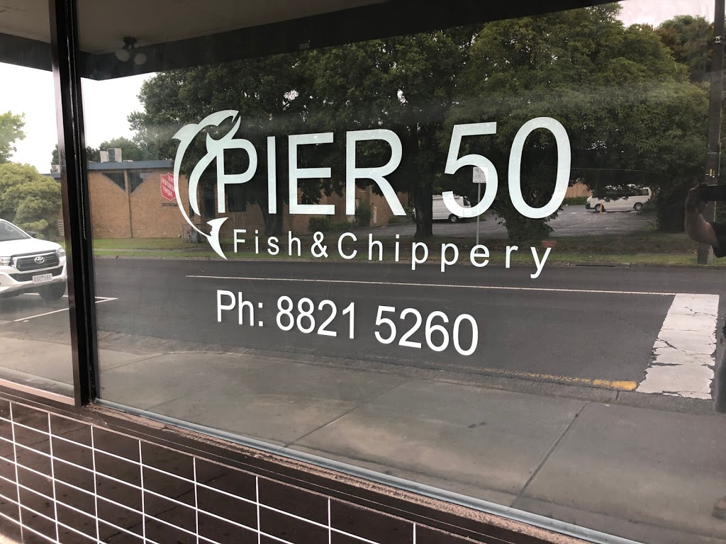 Pier 50 Fish & Chippery | 50 Wantirna Rd, Ringwood VIC 3134, Australia | Phone: (03) 8821 5260