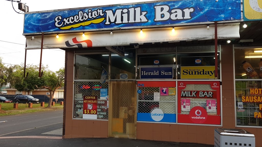 Excelsior Milk Bar | food | 43 Excelsior Dr, Frankston North VIC 3200, Australia | 0397851557 OR +61 3 9785 1557