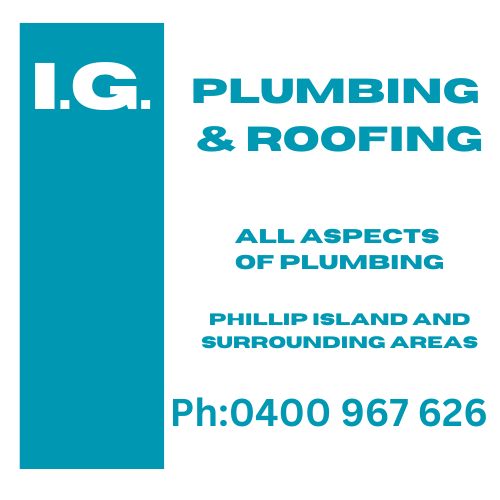 I.G Plumbing & Roofing | 9 Ritchie Ave, Cape Woolamai VIC 3925, Australia | Phone: 0400 967 626