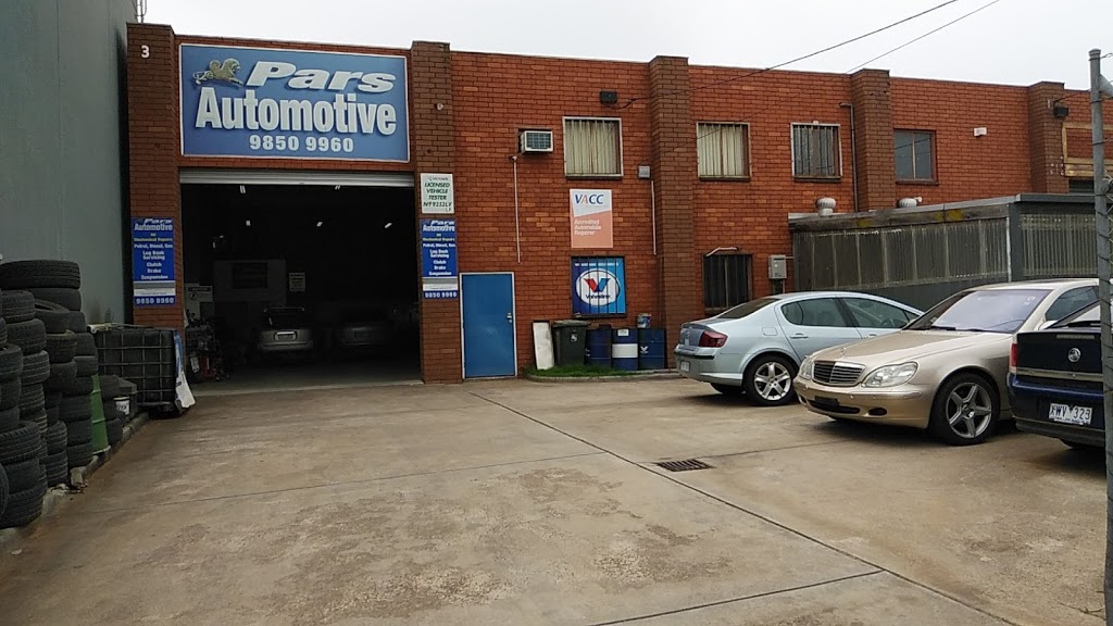 Pars Automotive | car repair | 30 Greenaway St, Bulleen VIC 3105, Australia | 0398509960 OR +61 3 9850 9960