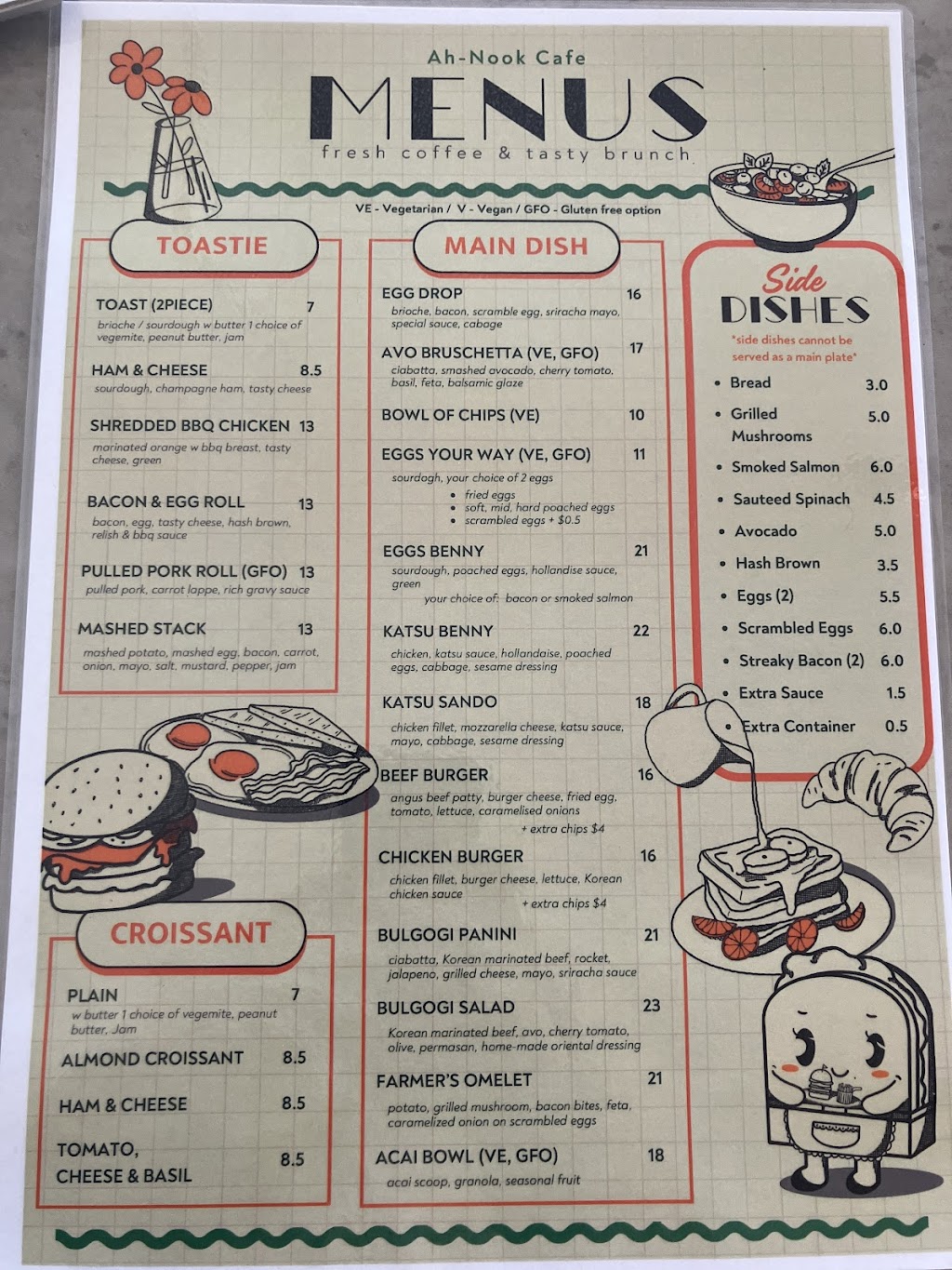 Ah-Nook Cafe | Shop2/51 Avison St, Moorooka QLD 4105, Australia | Phone: 0493 340 379