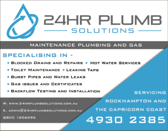 24HR Plumb Solutions | 36 Geoff Wilson Dr, Norman Gardens QLD 4701, Australia | Phone: (07) 4930 2385