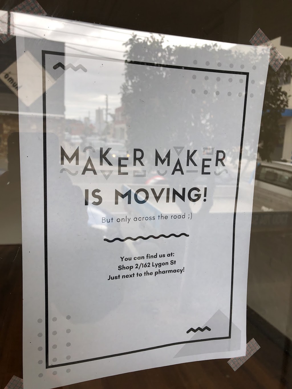 Maker Maker Store | store | Shop 2/162 Lygon St, Brunswick East VIC 3057, Australia | 0435220761 OR +61 435 220 761