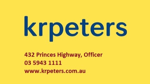 KR Peters Real Estate Officer | real estate agency | 432 Princes Hwy, Officer VIC 3809, Australia | 0359431111 OR +61 3 5943 1111