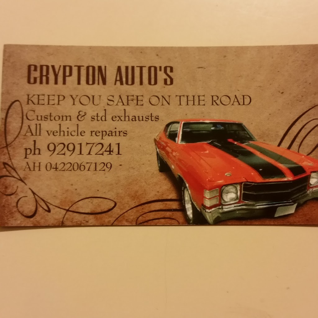 Crypton Autos | U1/4 Godfrey St, Walliston WA 6076, Australia | Phone: (08) 9291 7241