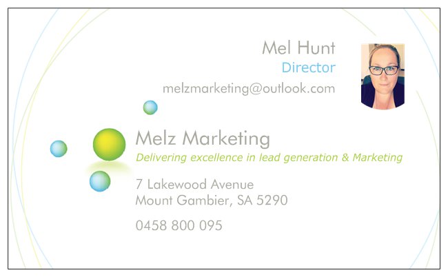 Melz Marketing | 7 Lakewood Ave, Mount Gambier SA 5290, Australia | Phone: 0458 800 095