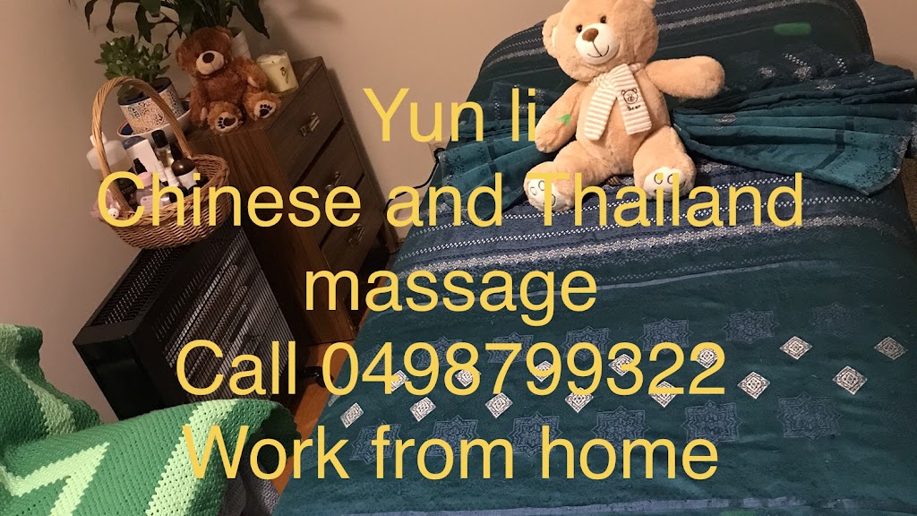 Yun-Li Massage | 237 Wyatt St, Portland VIC 3305, Australia | Phone: 0498 799 322