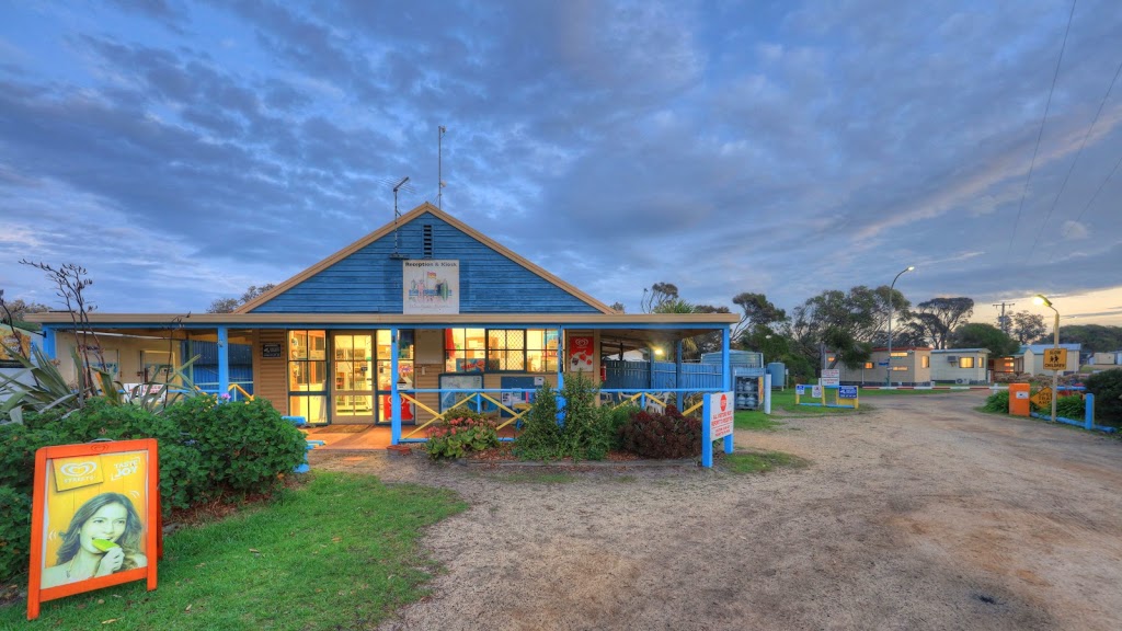 Woodside Beach Caravan Park | rv park | 1 Woodside Beach Road, Woodside Beach VIC 3874, Australia | 0351871214 OR +61 3 5187 1214