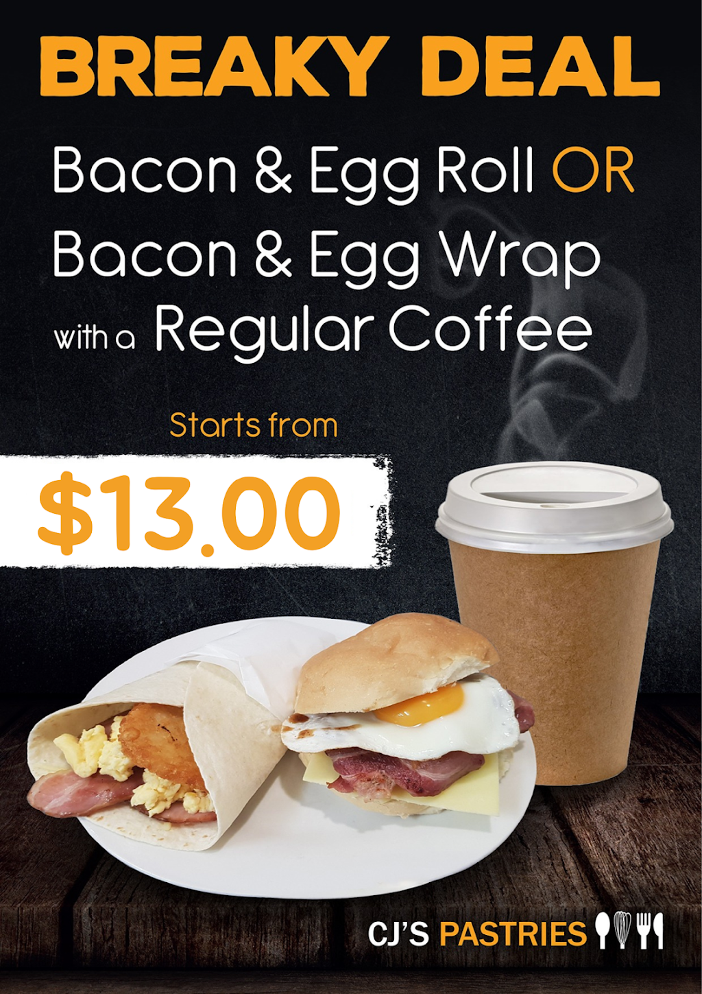 CJs Pastries | 459 Pumicestone Rd, Caboolture QLD 4510, Australia | Phone: 0434 488 855